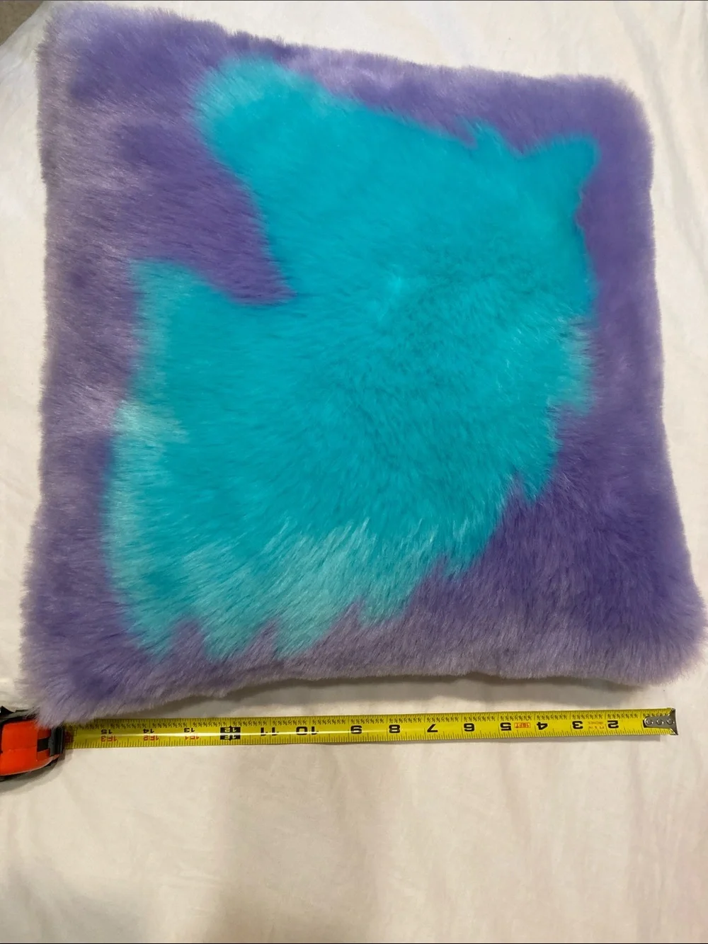 Plush Faux Fur Unicorn Accent Pillow